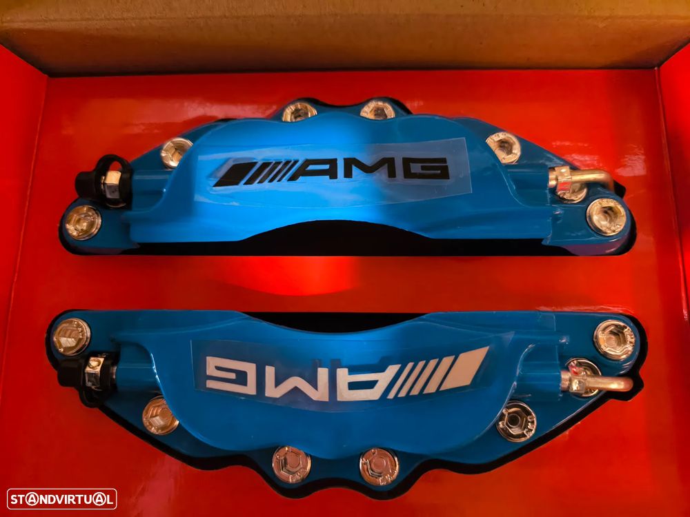 Caliper capas alumínio pinças travão maxila BMW Mercedes Audi e outras - 5