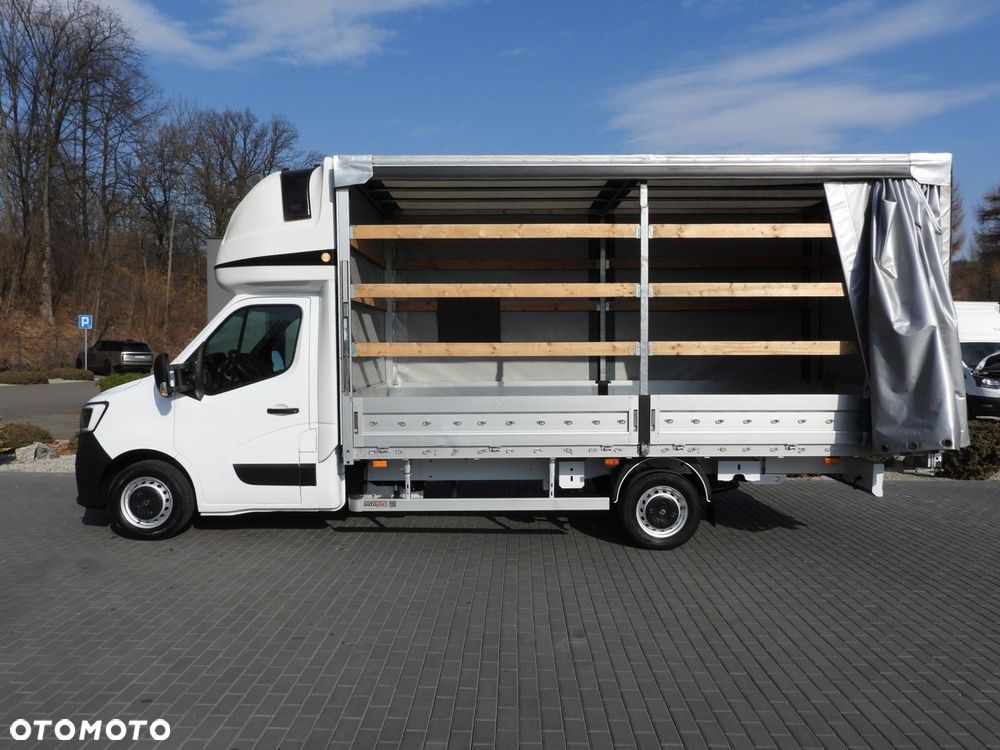 Renault MASTER PLANDEKA 10 PALET WEBASTO TEMPOMAT LEDY KLIMATYZACJA  165KM - 9