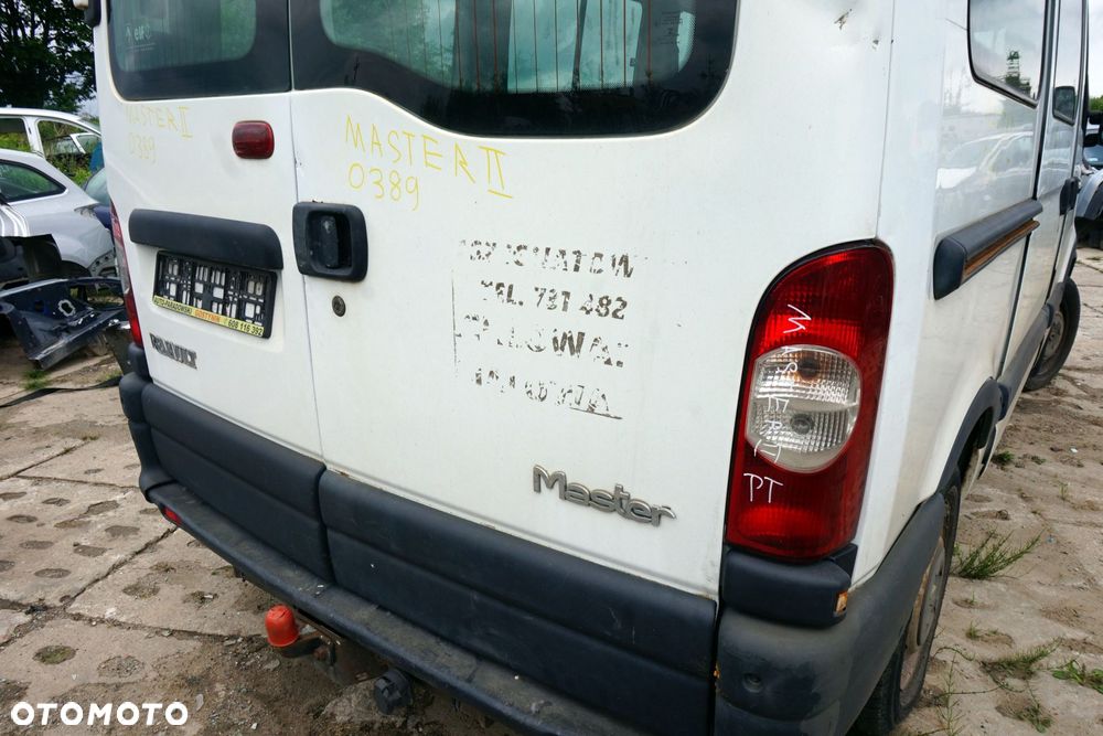 DRZWI TYLNE SKRZYDŁOWE PRAWE MASTER II LIFT O389  RENAULT 2003-2010 - 4