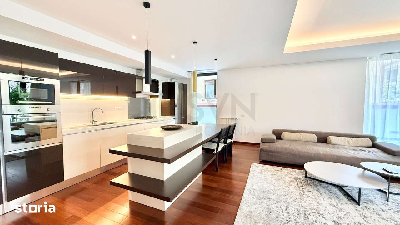 APARTAMENT SPECTACULOS l GRADINA 100 MP l 2 GARAJE l GYM l PRIMAVERII - Imagine principală: 2/15