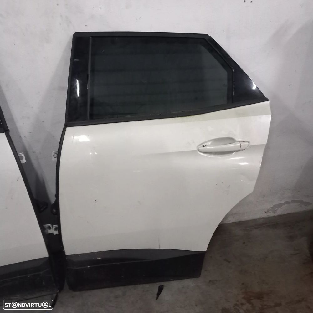 Porta tras lado condutor completa peugeot 3008 - 3