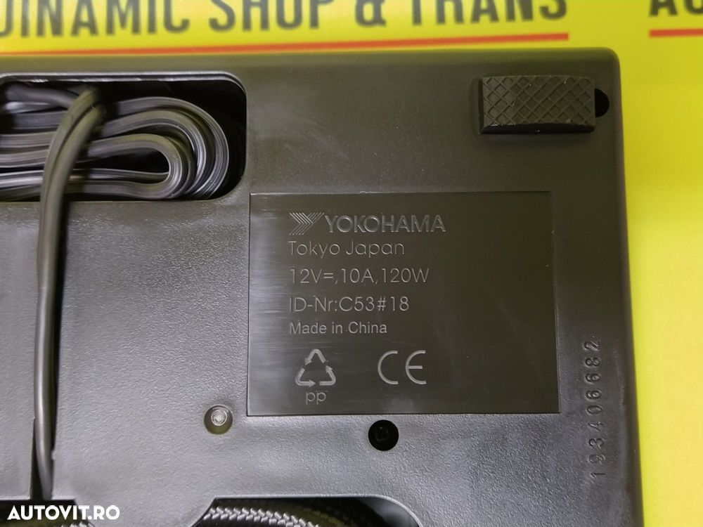 Compresor auto + Husa umflat roti kit pana original Subaru 12V 120w - 3