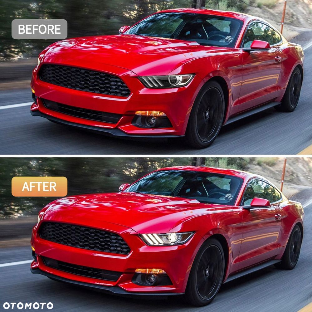 Reflektor Lampa kpl Vland Drl Led Neon Tuning Ford Mustang VI 6 2015-2018 - 10