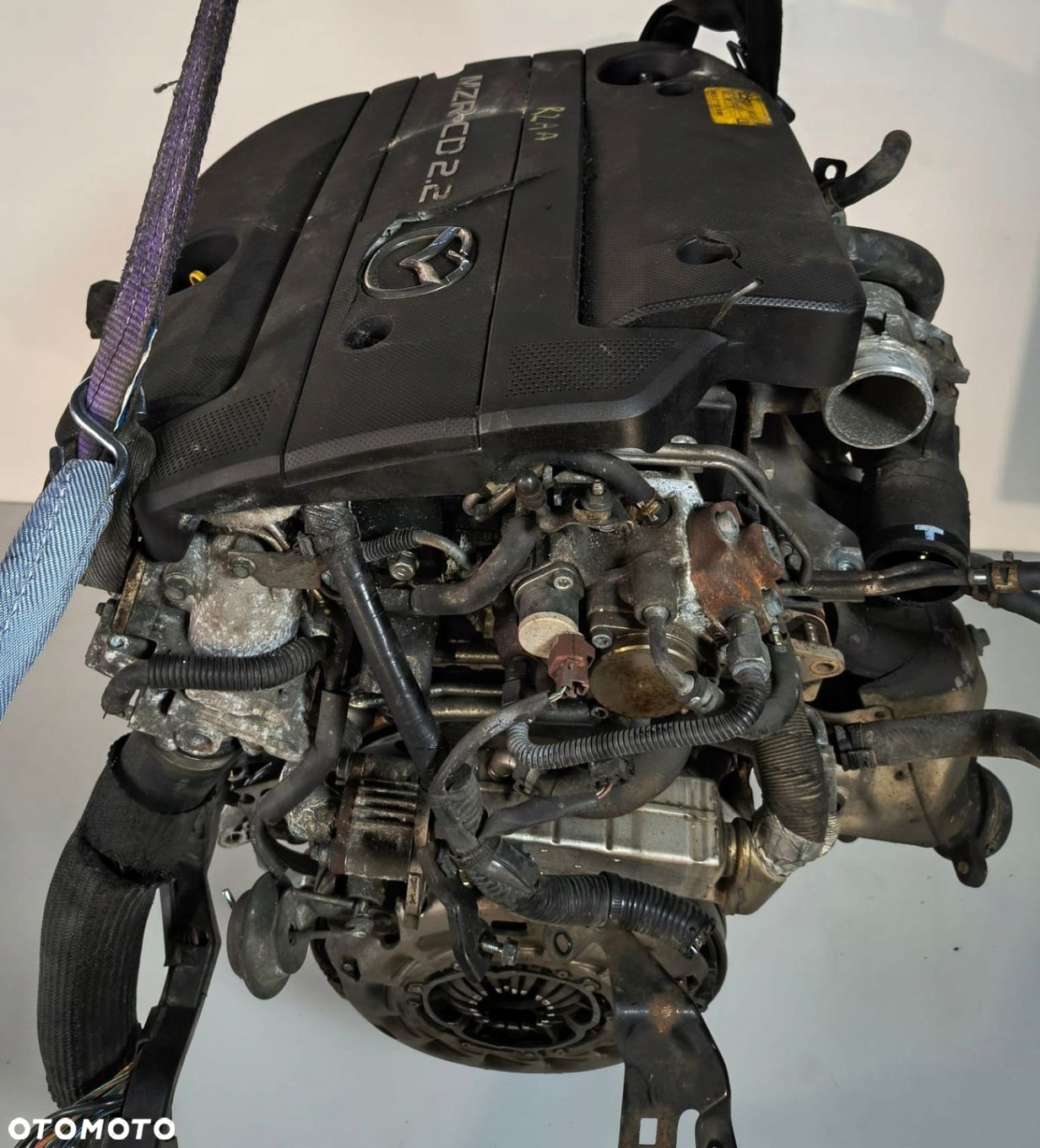 SILNIK KOMPLETNY MAZDA MZR-CD 2.2 R2AA - 4