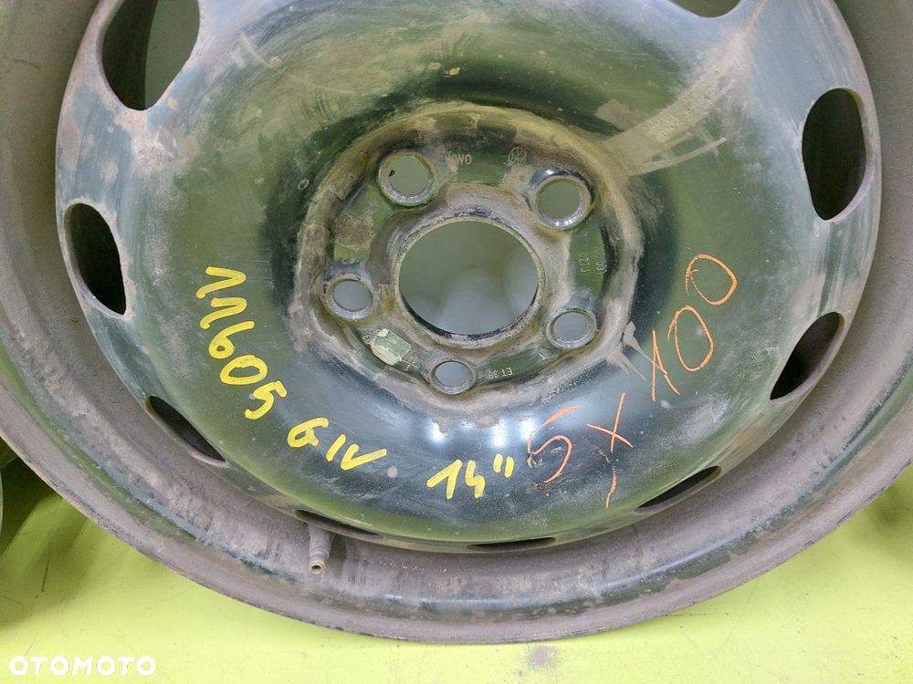 Felgi stalowe 4X KOMPLET VW GOLF IV 1997-2003 6J 14 ET 38 5X100 - 8