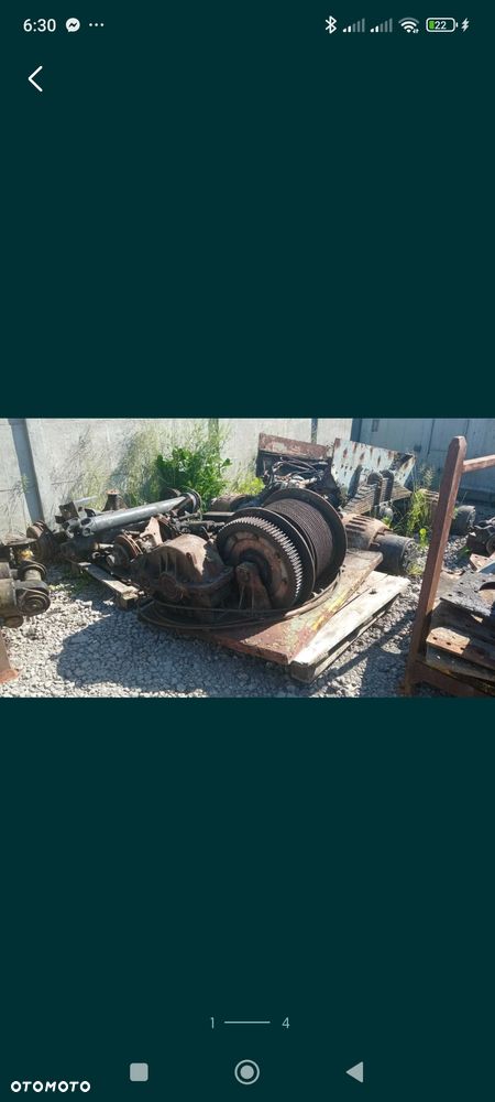 Wciągarka hydrauliczna dźwigowa JELCZ