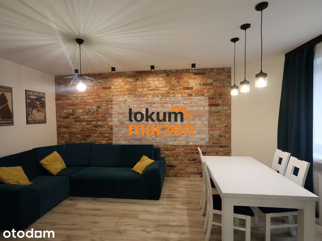 Przestronne 3-pokojowe mieszkanie 63,4 m² | balkon | pełne wyposażenie