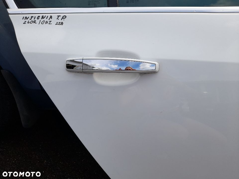 OPEL INSIGNIA A DRZWI PRAWY TYŁ PRAWE TYLNE Z40R - 1