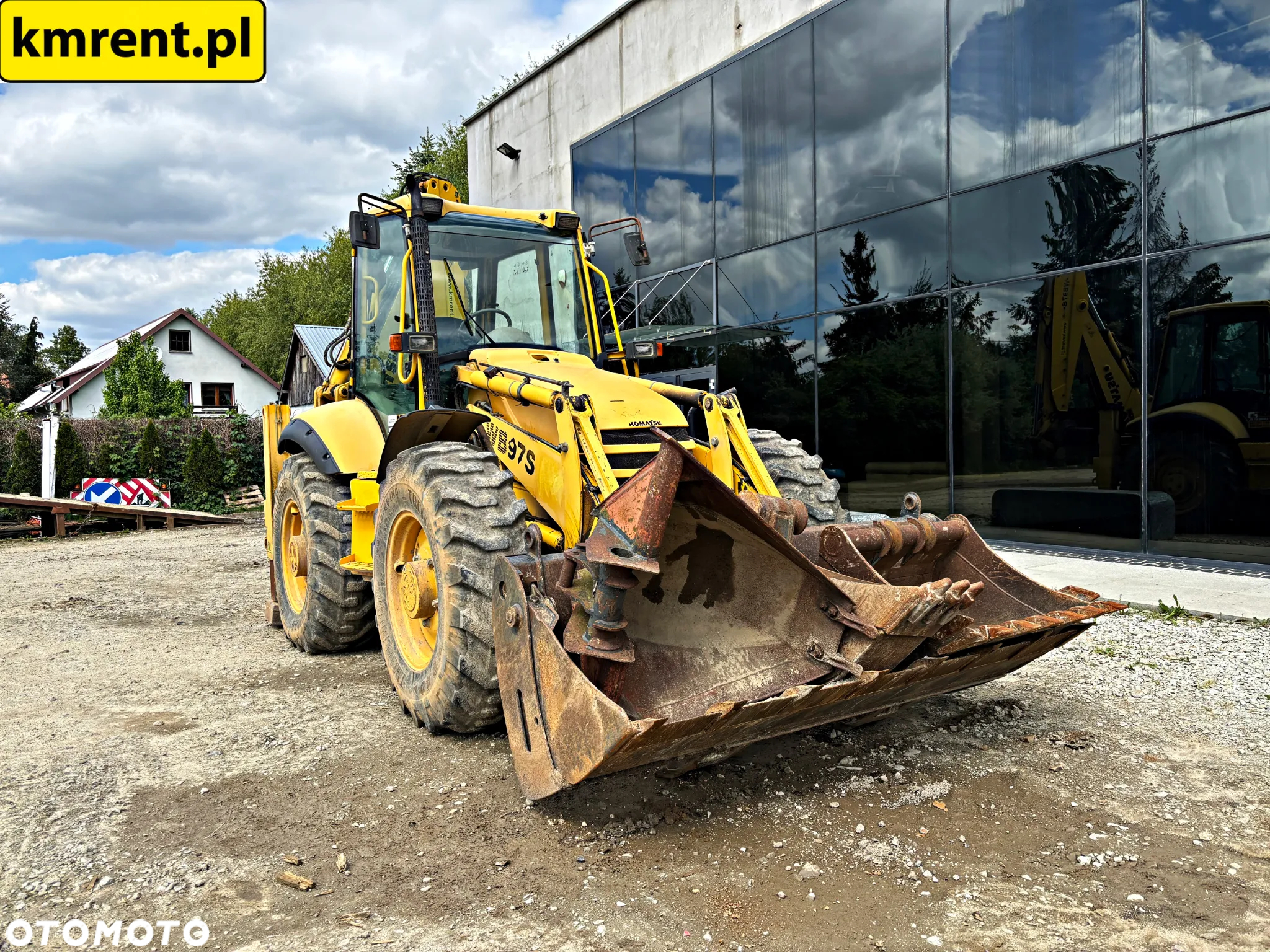 Komatsu WB 97 S-2 KOPARKO-ŁADOWARKA 2000R. | JCB 3CX 4CX CASE 590 580 NEW HOLLAND 115 - 7