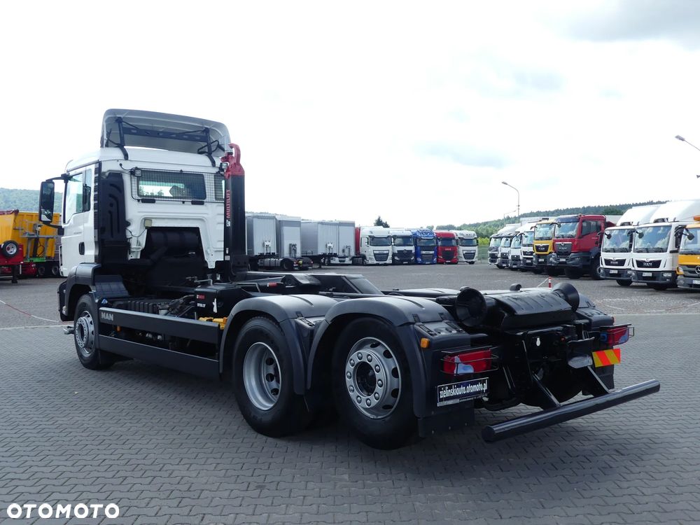 MAN TGS 26.420 / 6x2 / HAKOWIEC / HIAB MULTILIFT / EURO 6 - 12