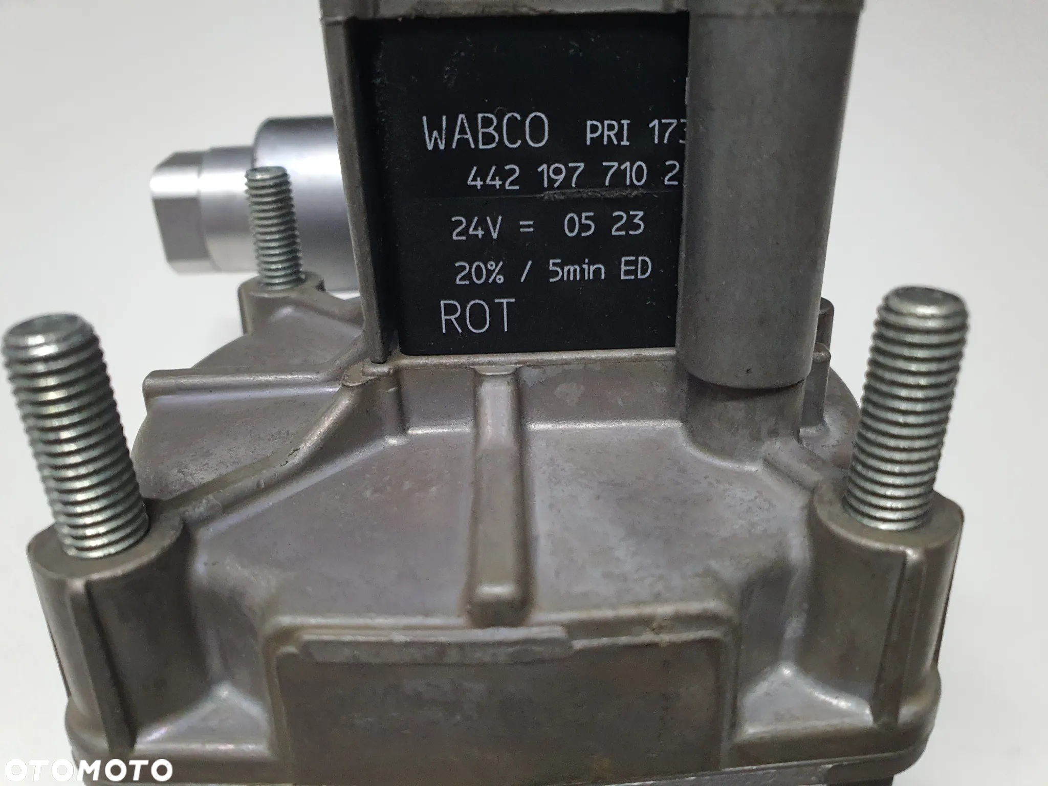 Zawór przekaźnikowy, modulator EBS naczepy Wabco 4802070010 - 8