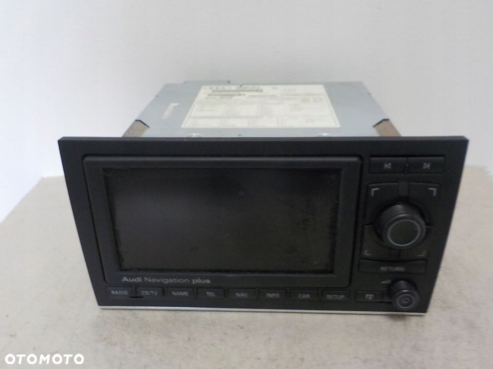 AUDI A4 B6 RADIO NAWIGACJA PLUS FABRYCZNA 8E0035192Q - 1