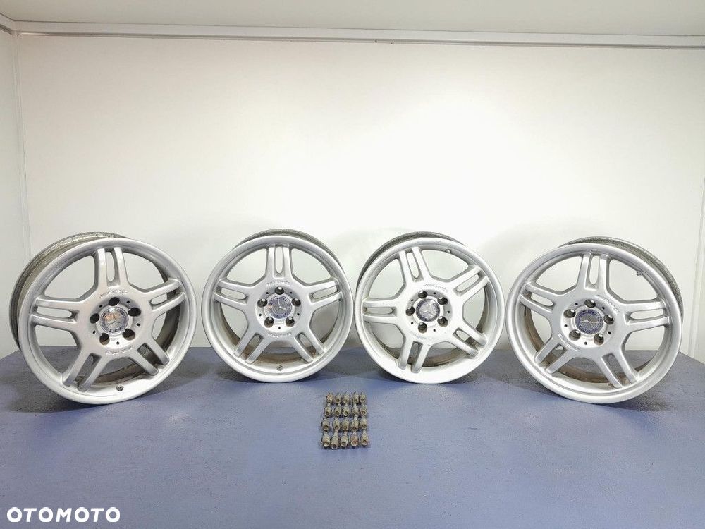 MERCEDES E W210 FELGI ALUMINIOWE AMG 5X112 7.5JX17 ET 37 A1704012002 - 1