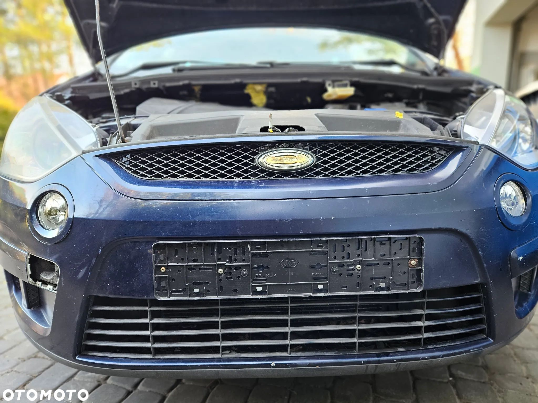Ford S-Max zderzak przód przedni grill E6 - 1