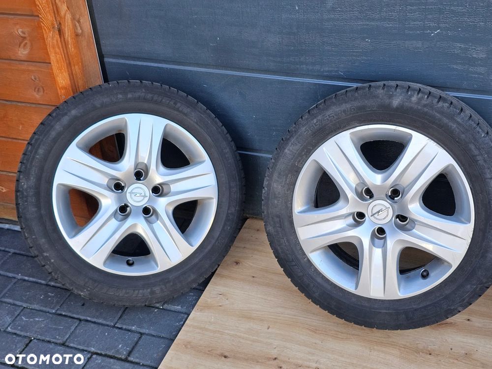FELGI STALOWE STRUKTURALNE DEKLE OPONY OPEL ZAFIRA A B ASTRA H MERIVA B VECTRA C SIGNUM R16 205/55 5X110 - 3