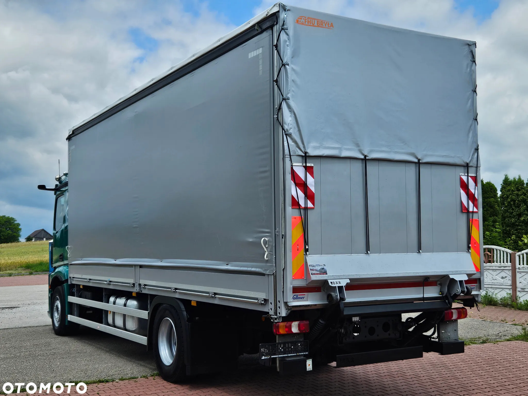 Mercedes-Benz ACTROS 1833 / BURTO-FIRANKA / WINDA / 18 PALET / 8600 ŁADOWNOŚĆ / AUTOMAT / DUŻY SILNIK / 10.2019  ROK / SYPIALKA / LEDY / KAMERY / VIRTUAL COCPIT/ JAK NOWY - 4