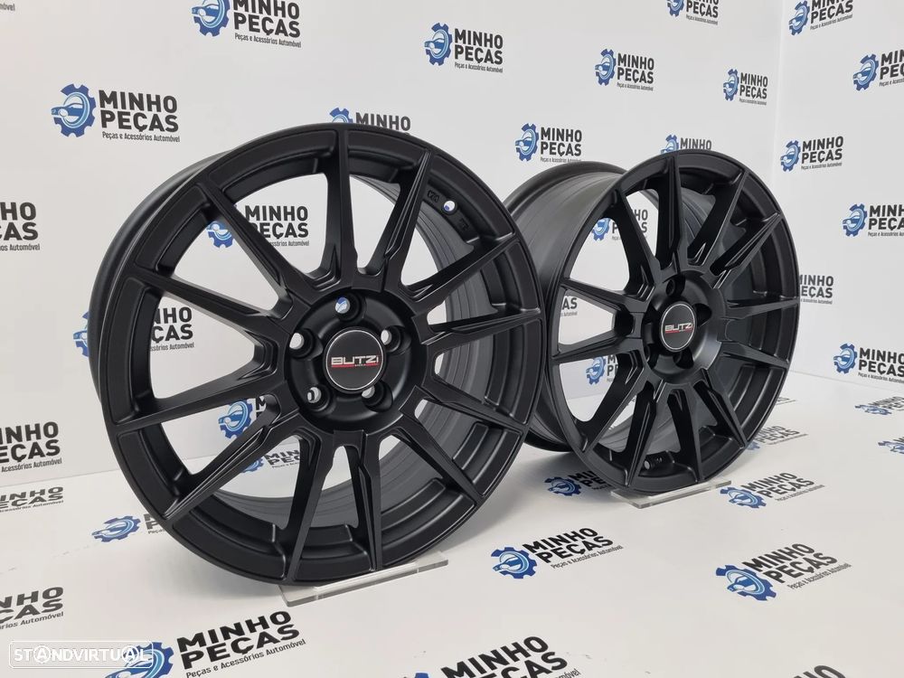 Jantes BUTZI Odin II em 16 (5x100) Preto Matte - 3