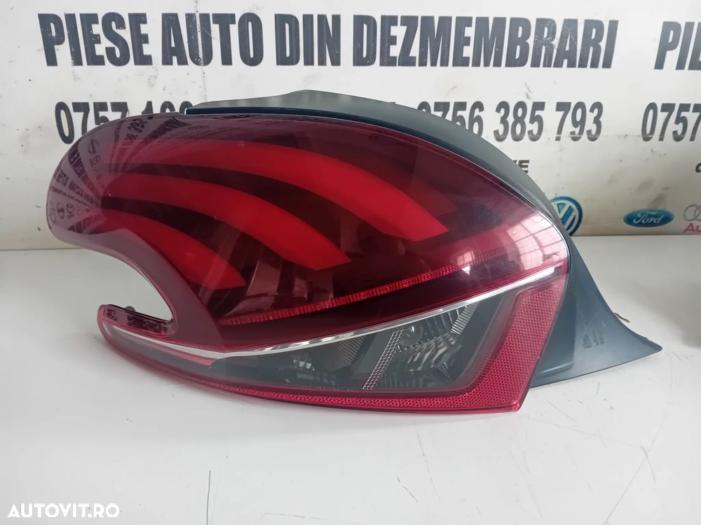 Stopuri Lampa Stop Tripla Stanga Dreapta LED Peugeot 208 An 2015-2019 Originale Motor BH02 - 6