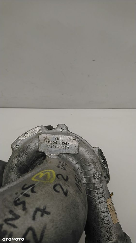 TURBINA 2.2 D4D 136KM 150KM AVENSIS 17201-0R010 - 18
