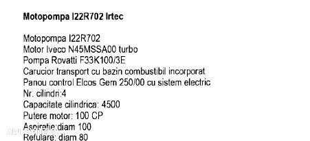 IRTEC Motopompa 100 CP IRTEC I22R702 - 5
