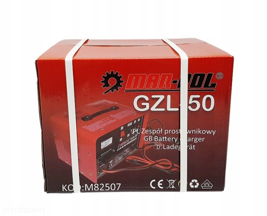 Prostownik samochodowy Szybkie ładowanie GZL50 12/24V 50A MarPol - 2