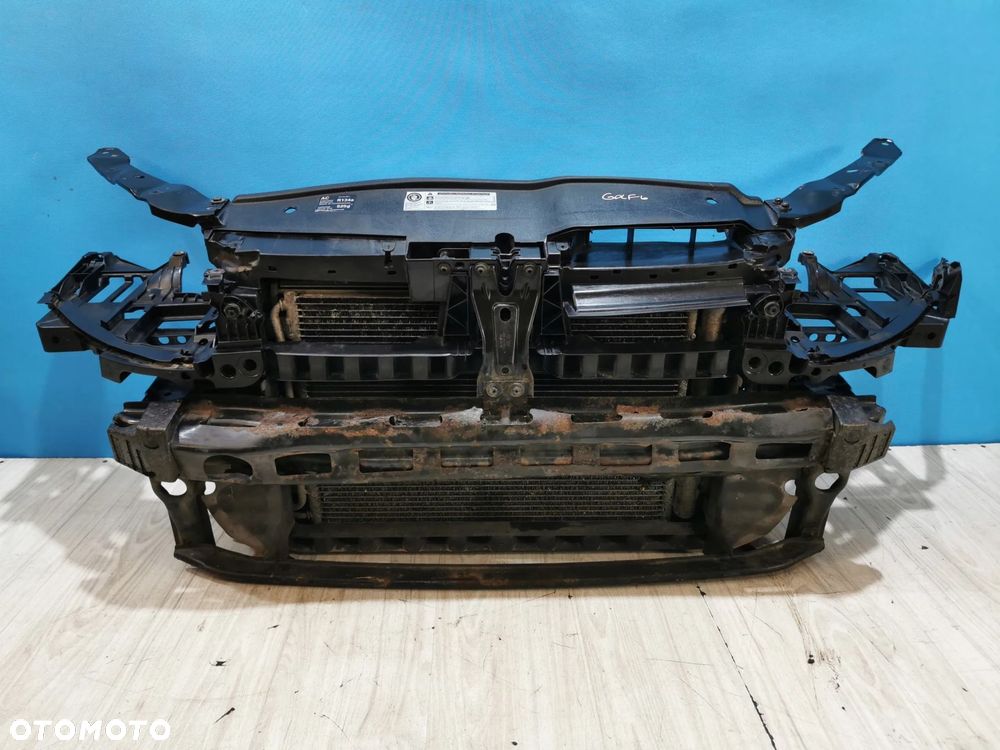 VW Golf VI 6 5K 2.0 wzmocnienie pas belka chłodnice 08/13r - 1