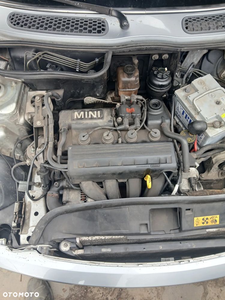 mini cooper one silnik 1.6 w10b16 skrzynia sanki belka przód tył wahacz zacisk zwrotnica - 2