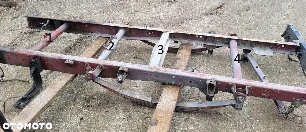 Iveco Daily Rama kabina silnik kiper koła chłodnica sanki hds - 6