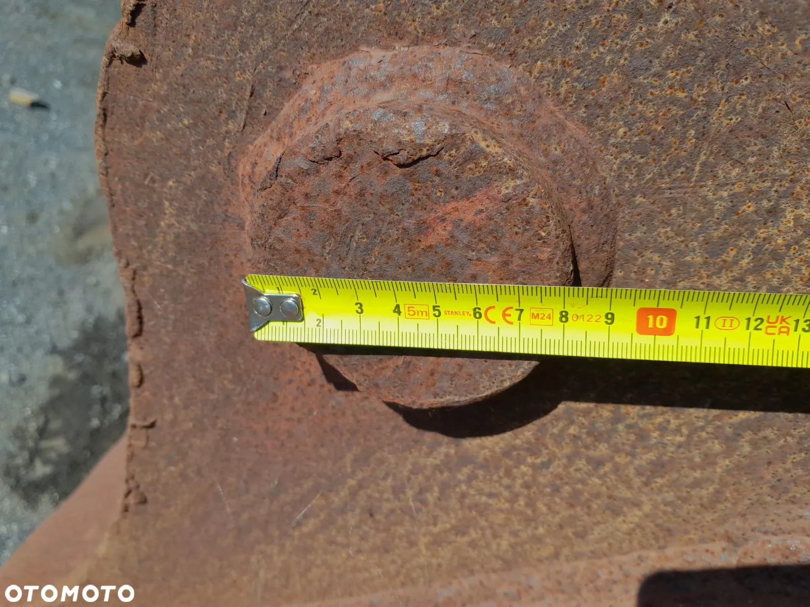 Łyżka do koparki o szerokości 150cm i średnicy sworznia fi80mm - 9