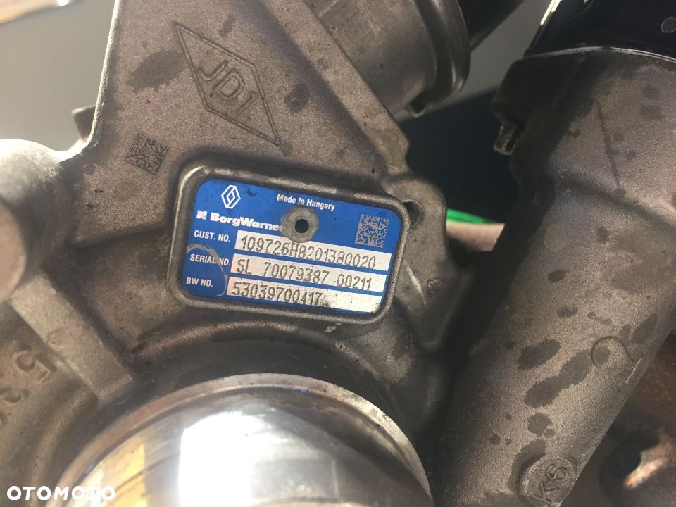 Turbosprężarka Turbina 53039700417 Master III Movano - 3