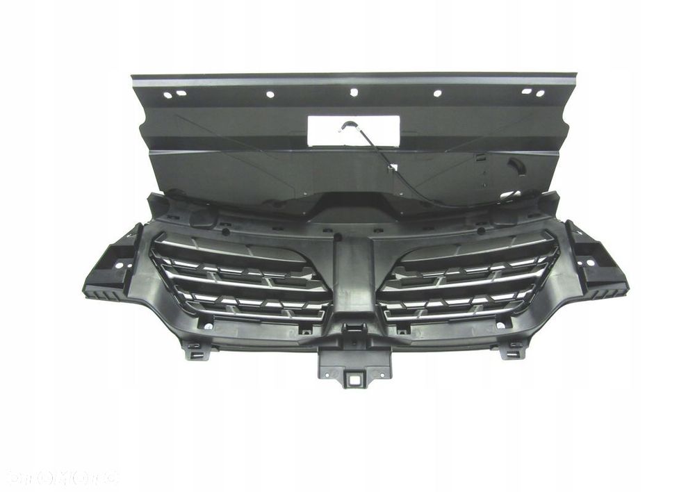 Grill / Kratka / Atrapa chłodnicy z chromem Renault Kangoo 21 - Kompletna - 3