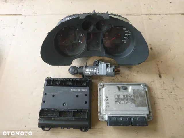 ZESTAW STARTOWY KOMPUTER STACYJKA IMMOBILIZER LICZNIK SEAT IBIZA III CORDOBA II 1.9 SDI 038906012EM