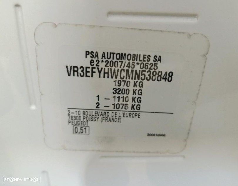 Peugeot PARTNER 1.5 BLUEHDI 75 CV - 3 LUGARES - IVA DEDUTIVEL - 49