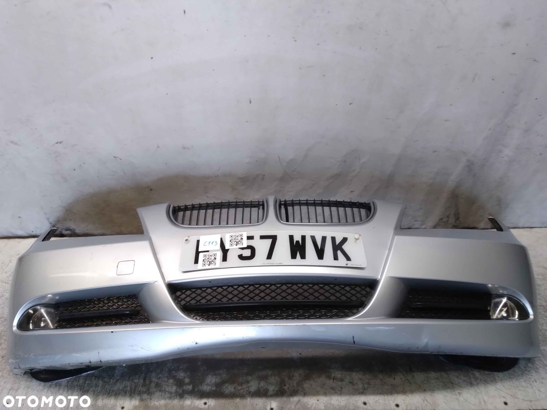 $ ZDERZAK PRZÓD PRZEDNI DO BMW E90 HALOGENY TITANSILBER - 1