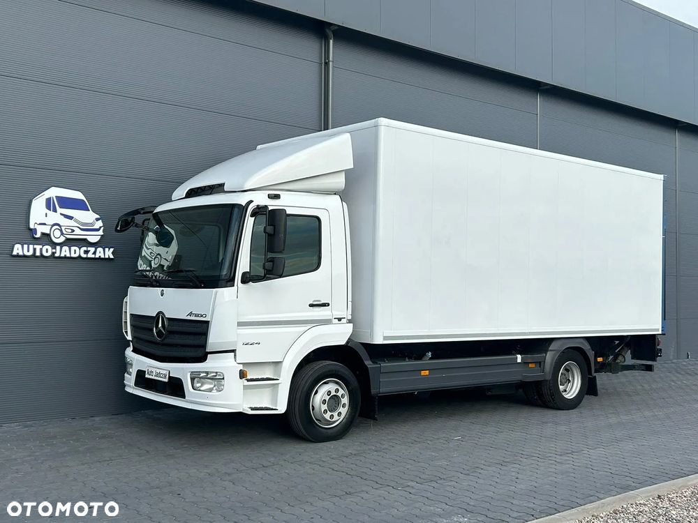 Mercedes-Benz Atego 1224 Kontener 14 palet + winda **6 cylindrów**KLIMA**Euro 6**Kamera**2017R** - 1