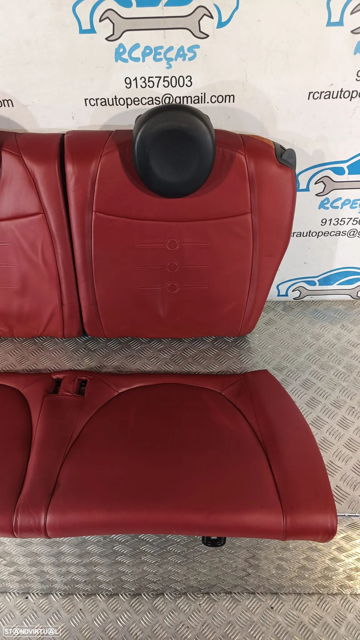 .BANCOS FIAT 500 312 SPORT PELE QUARTELAS - 16