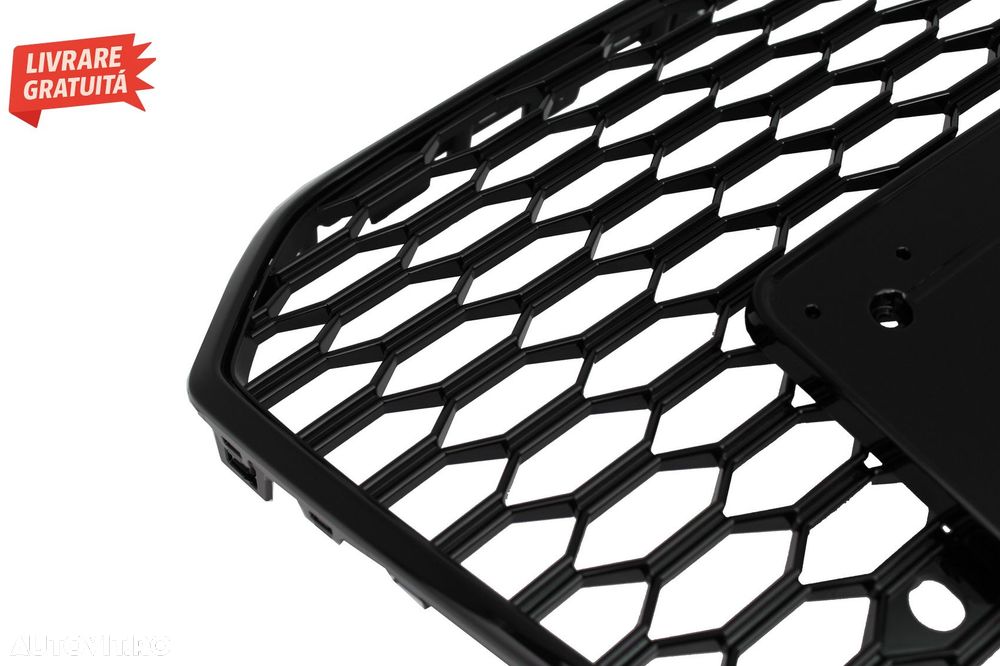 Grila Bara Fata Audi A6 4G RS6 Design Facelift (2015-2018)- livrare gratuita - 3