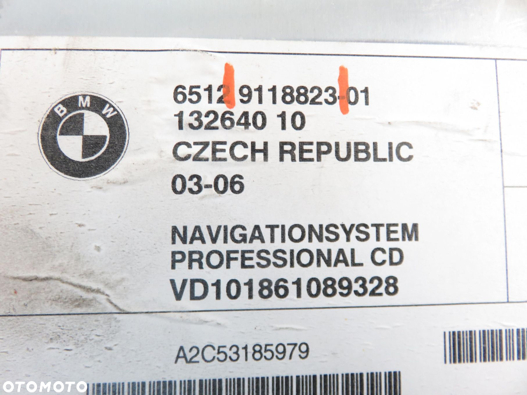 RADIO BMW X3 (E83) 9118823 - 9
