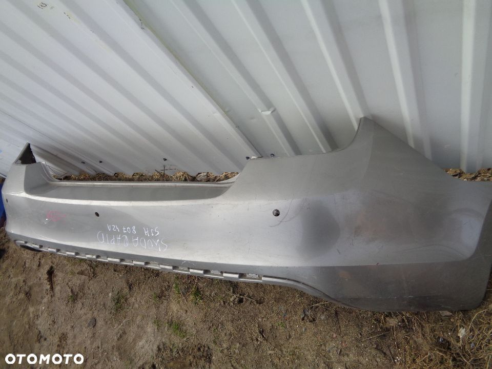 SKODA RAPID LIFTBACK SEDAN ZDERZAK TYŁ TYLNY - 2