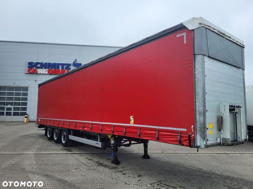 Schmitz Cargobull Mega Varios; oś podnoszona; system BDE
