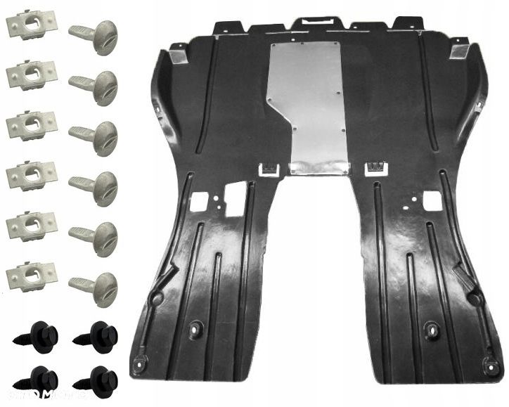 Osłona Silnika PEUGEOT 407 CITROEN C5 08 Spinki - 1