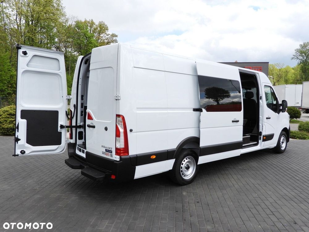 Renault MASTER BRYGADÓWKA 7 MIEJSC TEMPOMAT LEDY KLIMATYZACJA  165KM - 4