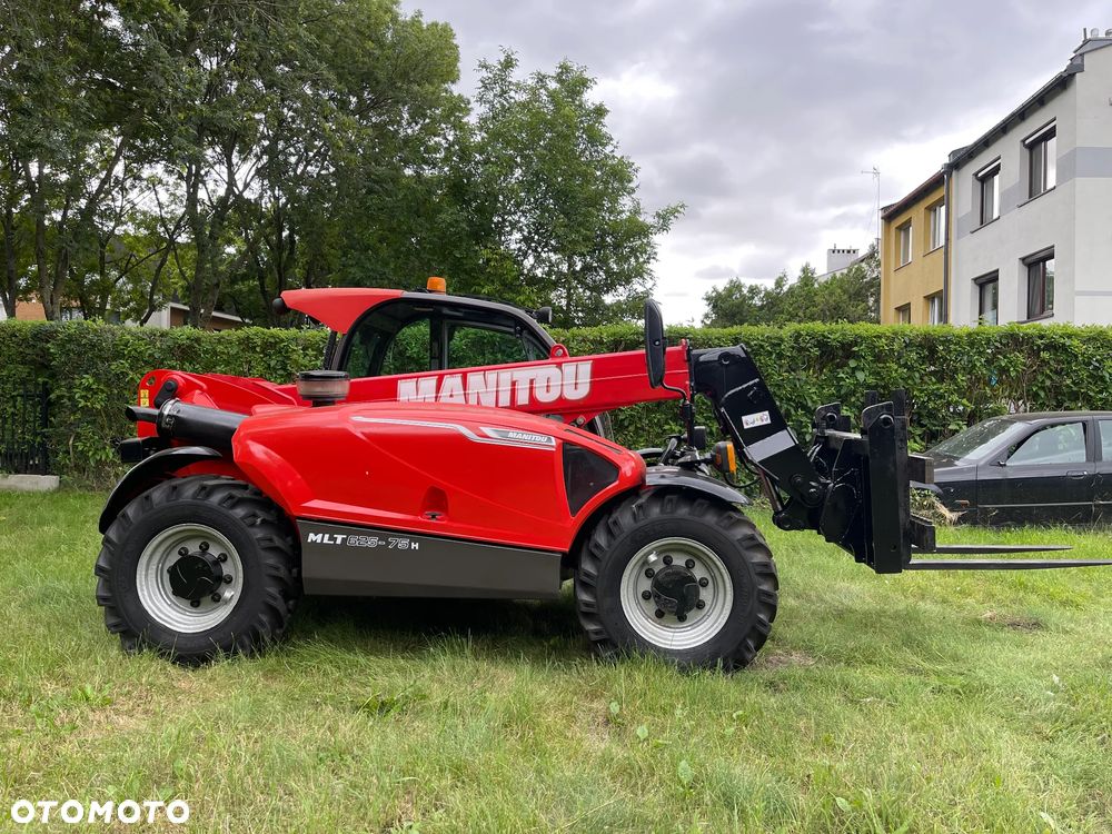 Manitou Ładowarka teleskopowa Manitou MLT 625-75 H PREMIUM_2014 ROK_Bardzo Bogata wersja_Niska i wąska 1.80 M - 2