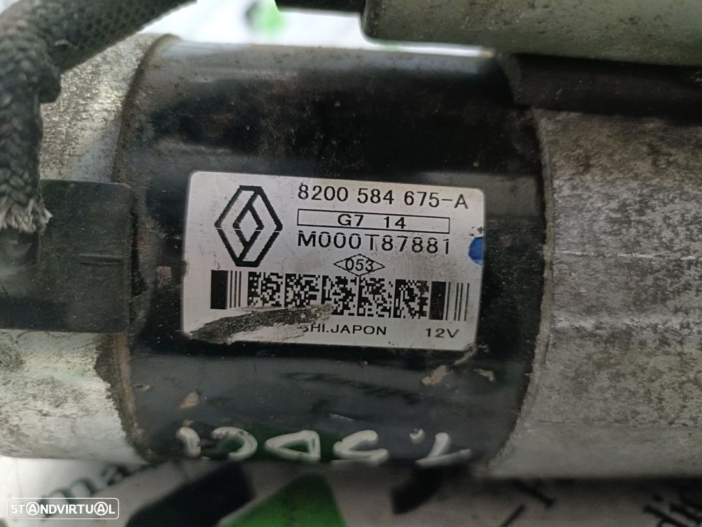 Motor Arranque Renault Scénic Iii (Jz0/1_) - 9