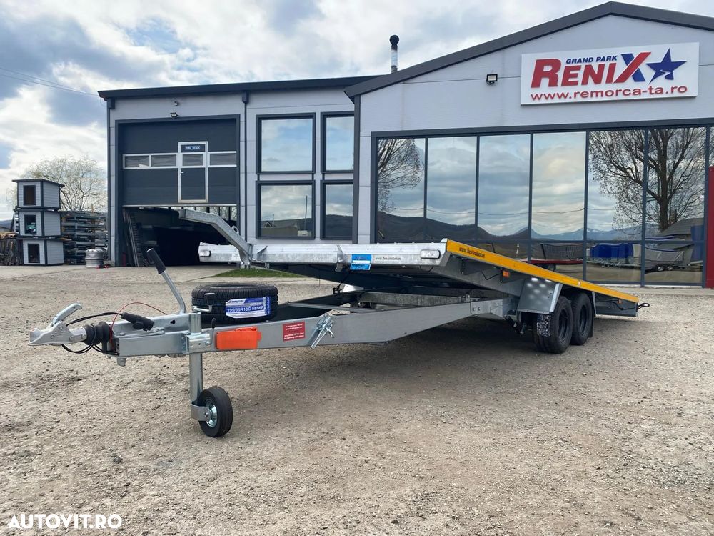 Niewiadow Remorca /Platforma auto Sonda II Basculabila 4.5m/2.1m 3000kg - 4