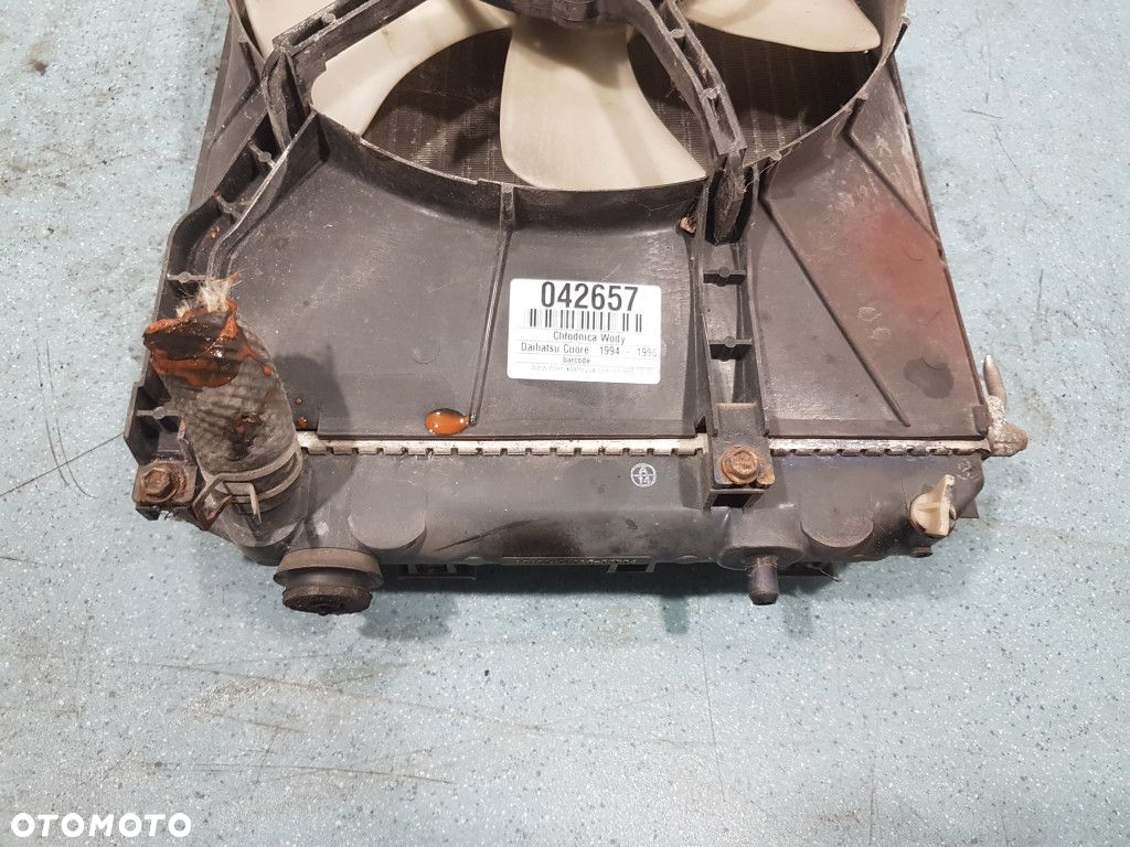 DAIHATSU CUORE 1.0B CHŁODNICA WODY - 9