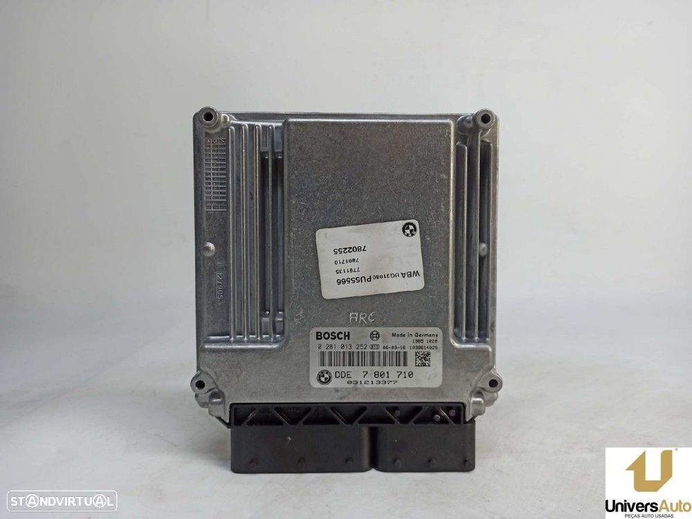 CENTRALINA DO MOTOR UCE BMW SERIE 1 BERLINA (E81/E87) 118D - 1