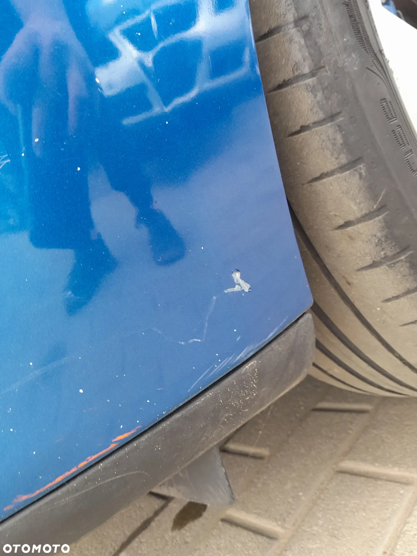 RENAULT MEANE III ZDERZAK PRZEDNI PRZÓD KOLOR: SAN913 - 8