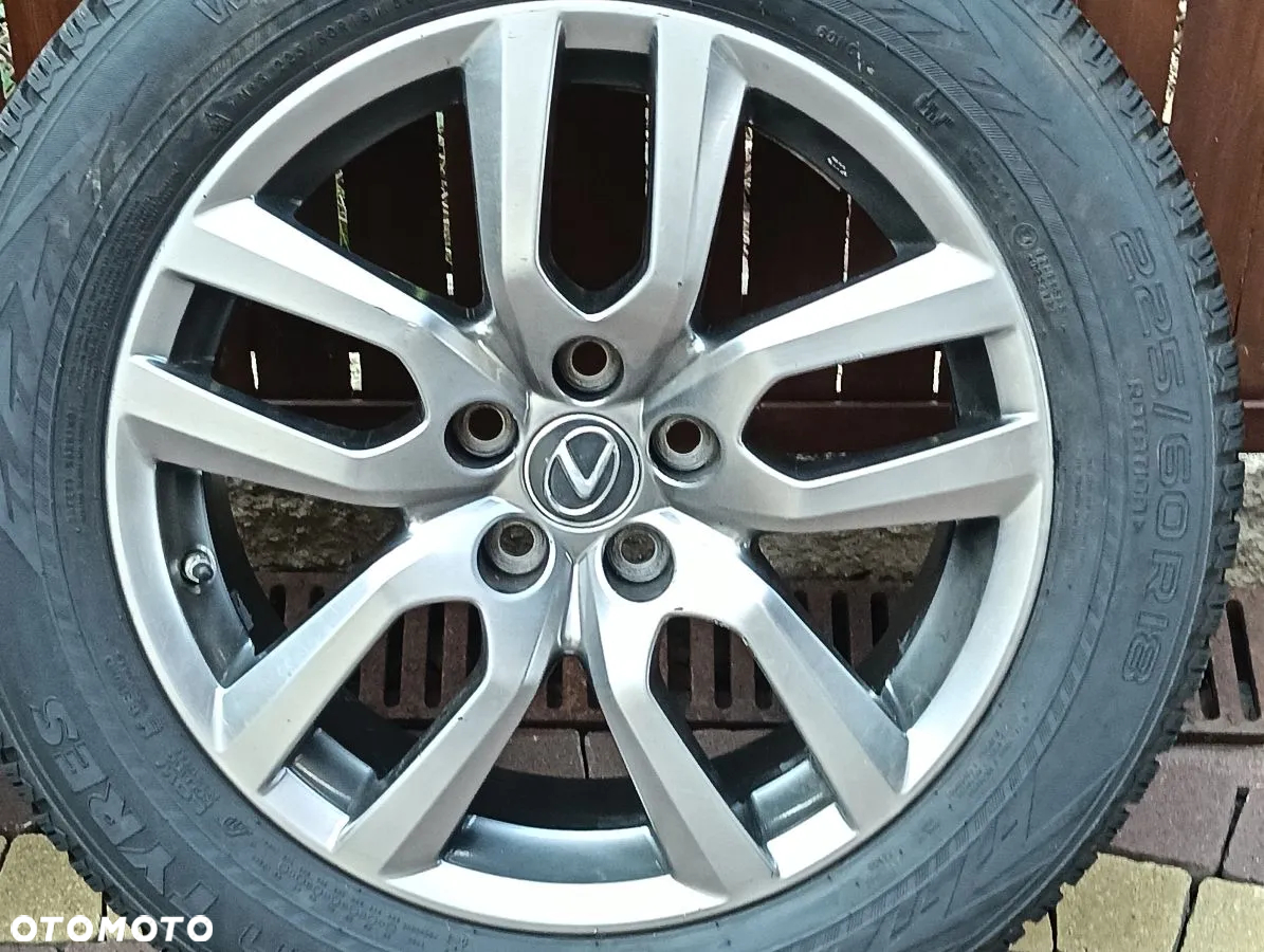 LEXUS NX 14-21r Koła z Oponami Zimowymi 225/60 R18 NOKIAN 19r - 12