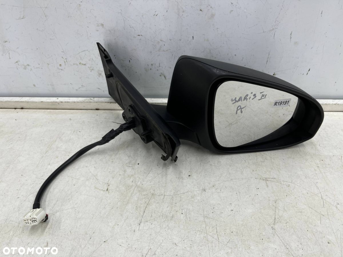 Lusterko Toyota Yaris 3 III P13 11-20r. PRAWE elektryczne zewnętrzne EUROPA 7 pin - 1